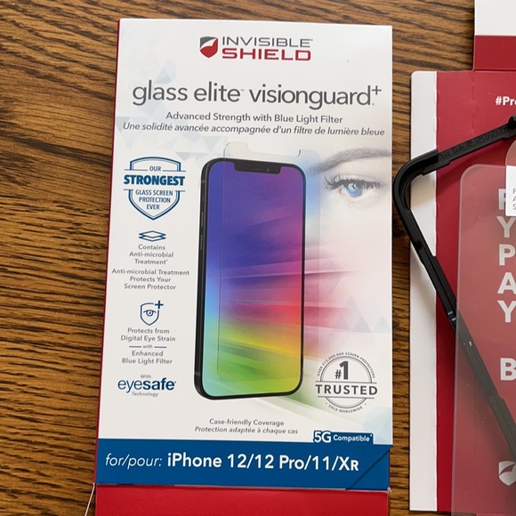 Zag Shield Glass Elite Visionguard+ iPhone 12 - Picture 2 of 3